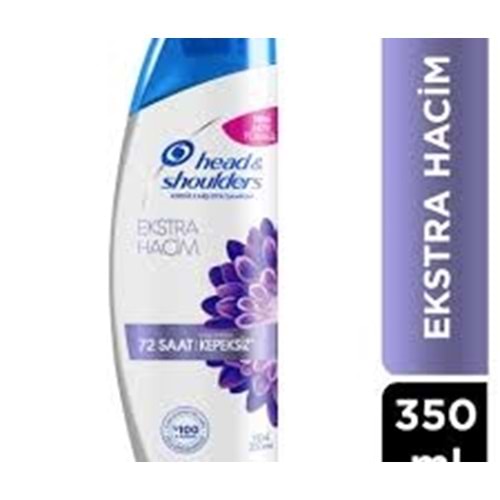 HEAD SHOULDERS ŞAMPUAN EXTRA HACİM 350ML