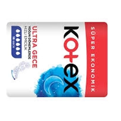 KOTEX ULTRA QUADRO GECE*16