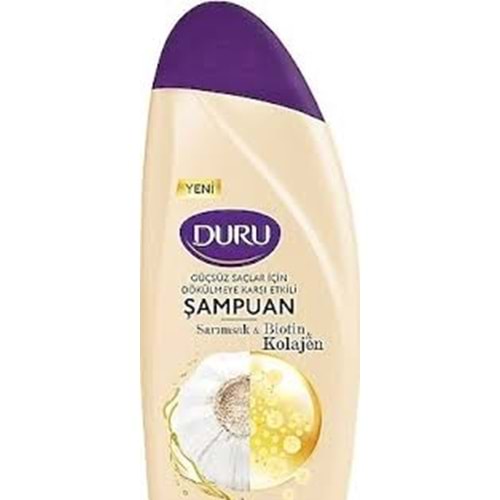 DURU ŞAMPUAN BİOTİN SARIMSAK 500ML