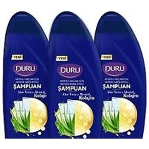 DURU ŞAMPUAN KALOJEN ALOE VERA MENTOL 500ML