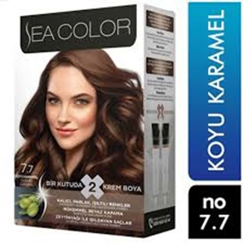 SEA COLOR SAÇ BOYASI KOYU KARAMEL 7.7*24