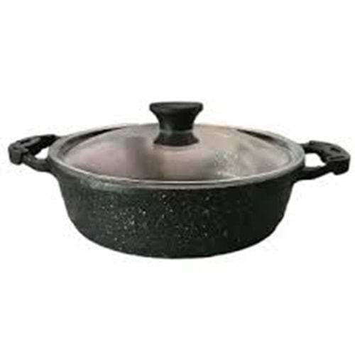 EVİTA 26CM DÖKÜM KAPAKLI KULPLU TAVA