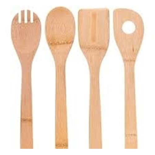 BAMBU KAŞIK SETİ 4LÜ ZER-0752