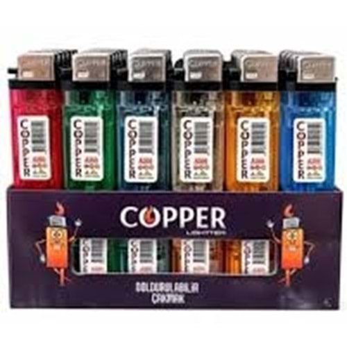 COPPER TAŞLI ÇAKMAK 50Lİ