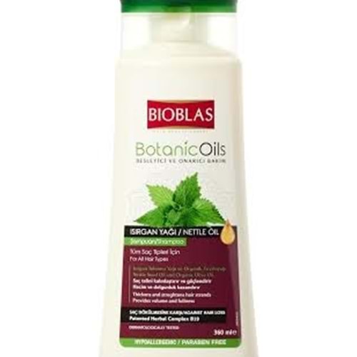 BIOBLAS ŞAMPUAN 360ML ISIRGAN OTU