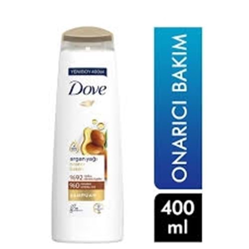 DOVE ŞAMPUAN 400ML ARGAN ONARICI BAKIM