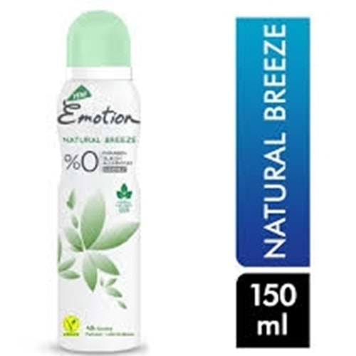 EMOTİON DEODORANT 150ML NATUREL BREEZE