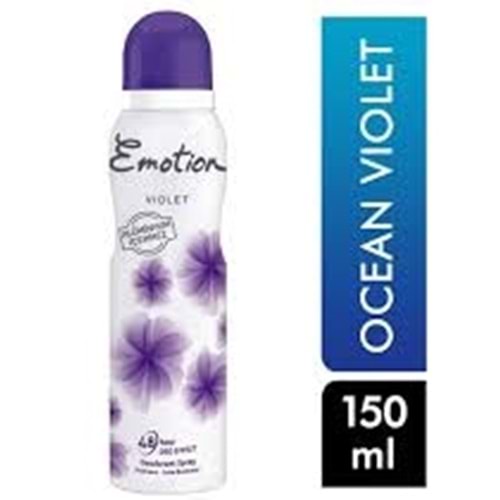 EMOTİON DEODORANT 150ML VİOLET