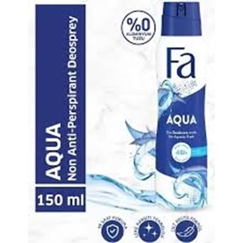 FA DEODORANT W.150ML AQUA