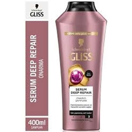 GLISS ŞAMPUAN 400ML SERUM DEEP.