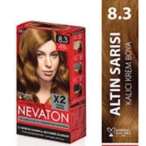 NEVATON SAÇ BOYA 8,3 ALTIN SARI