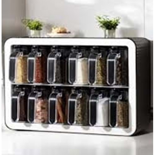 ALACA TAPİX 12Lİ KRİSTAL BAHARATLIK