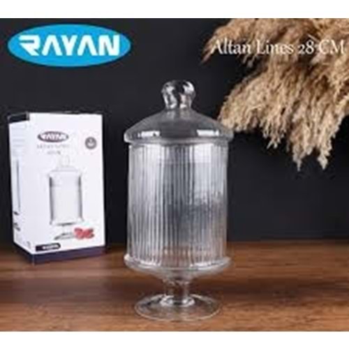 RAYAN ALTAN LINES 28CM AYAKLI ŞEKERLİK