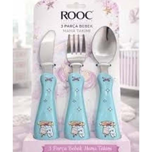 BEBEK YEMEK SETİ 3LÜ BABY3*12