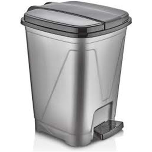2NO KARE PEDALLI ÇÖP KOVA-10LT İÇ KOVASIZ MRD149*8