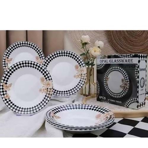LRSP65 DAMA SERİSİ 8NO YEMEK TABAK