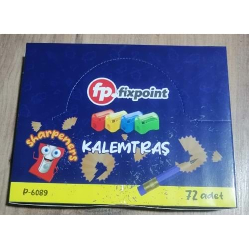 FİXPOİNT KAPAKLI KALEMTRAŞ 72Lİ