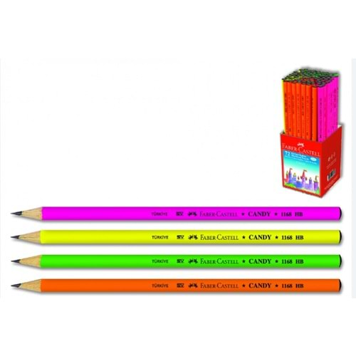 FABER CASTEL CANDY KALEM 72Lİ