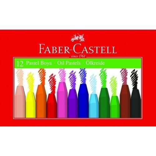 FABER CASTEL 12 Lİ PASTEL BOYA