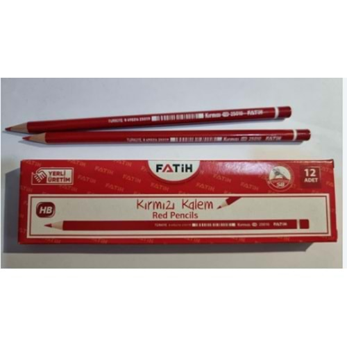 FATİH KIRMIZI KALEM 72Lİ