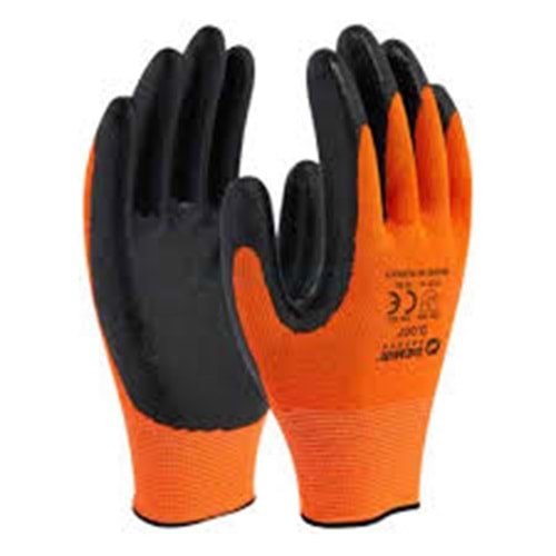 TURUNCU SİYAH ELDİVEN KTX-3107