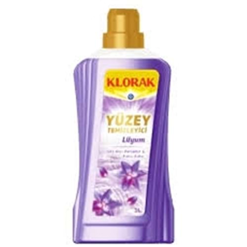 KLORAK YÜZEY TEM. LİLYUM 1LT *12Lİ