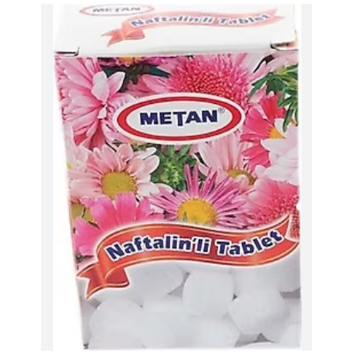 METAN TABLET NAFTALİN 100gr*12Lİ