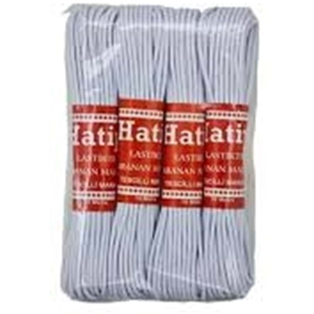 KUŞLU YUVARLAK BEL LASTİĞİ (4x10)MT