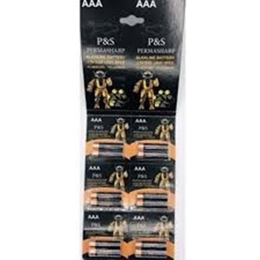 PERMASHARP ALKALİNE KUMANDA PİL x 12Lİ