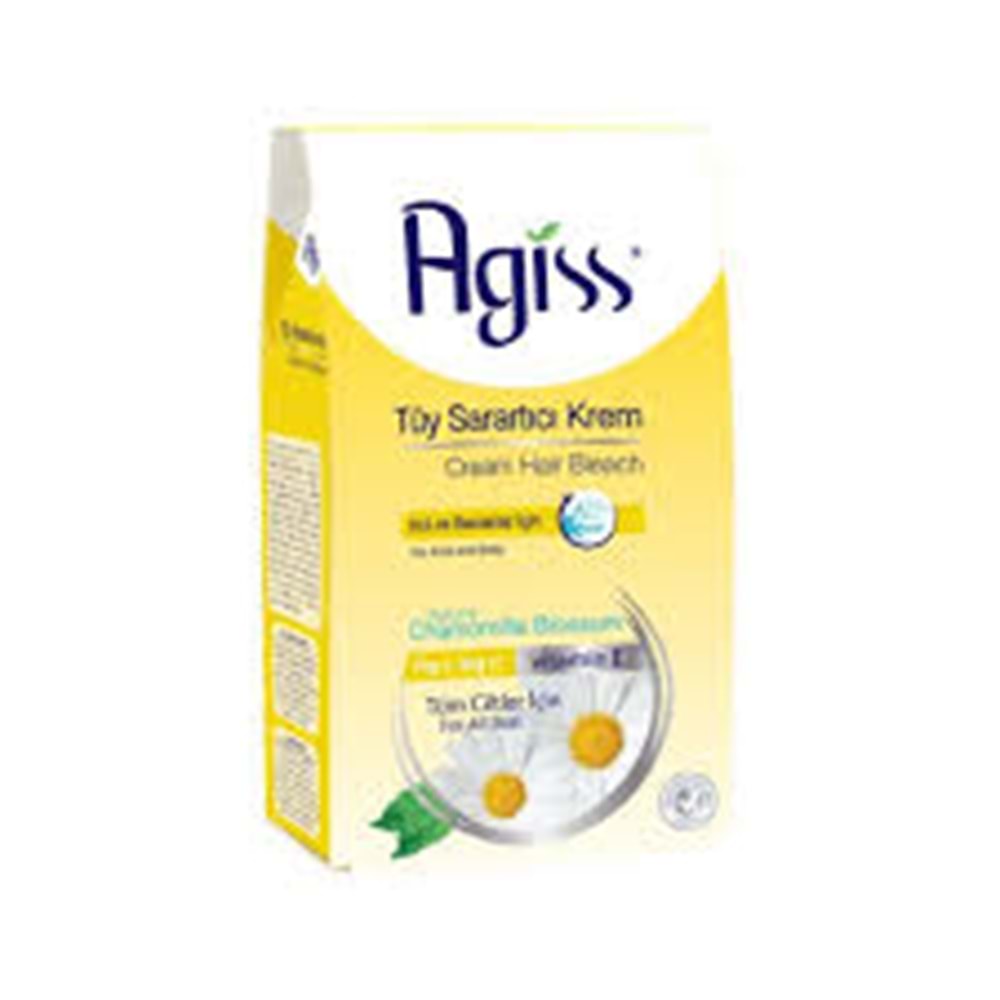 AGİSS TÜY SARARTICI KREM 70GR+35GR x 24