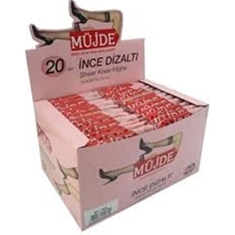 MÜJDE DİZALTI 500/SİYAH 24LÜ