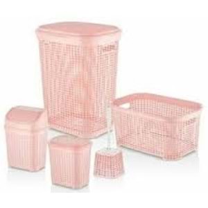 PETEK 5Lİ BANYO SETİ POŞETLİ