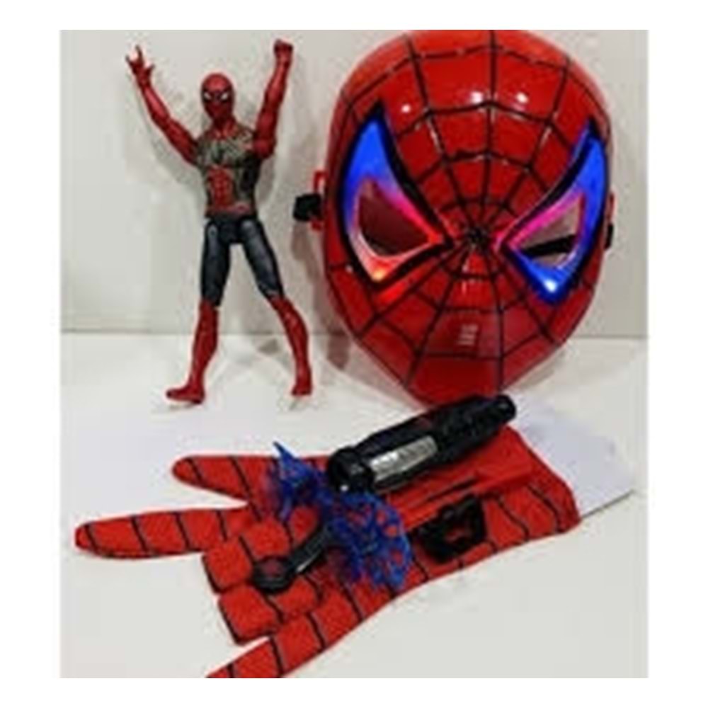 ÖRÜMCEK ADAM TASA ATAN ELDİVENL SET İTEN-1014