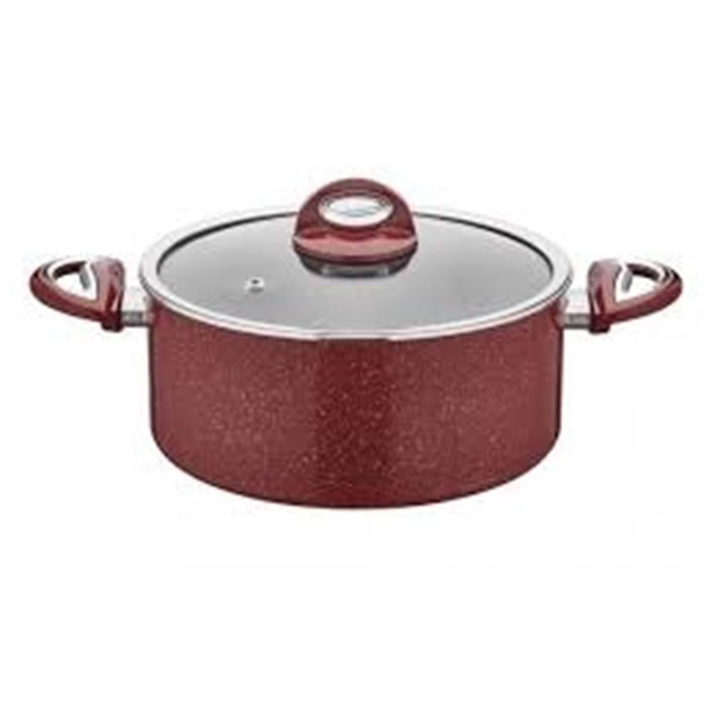 ÖZEL PETEKLİ TEFLON DERİN TENCERE 22 NO