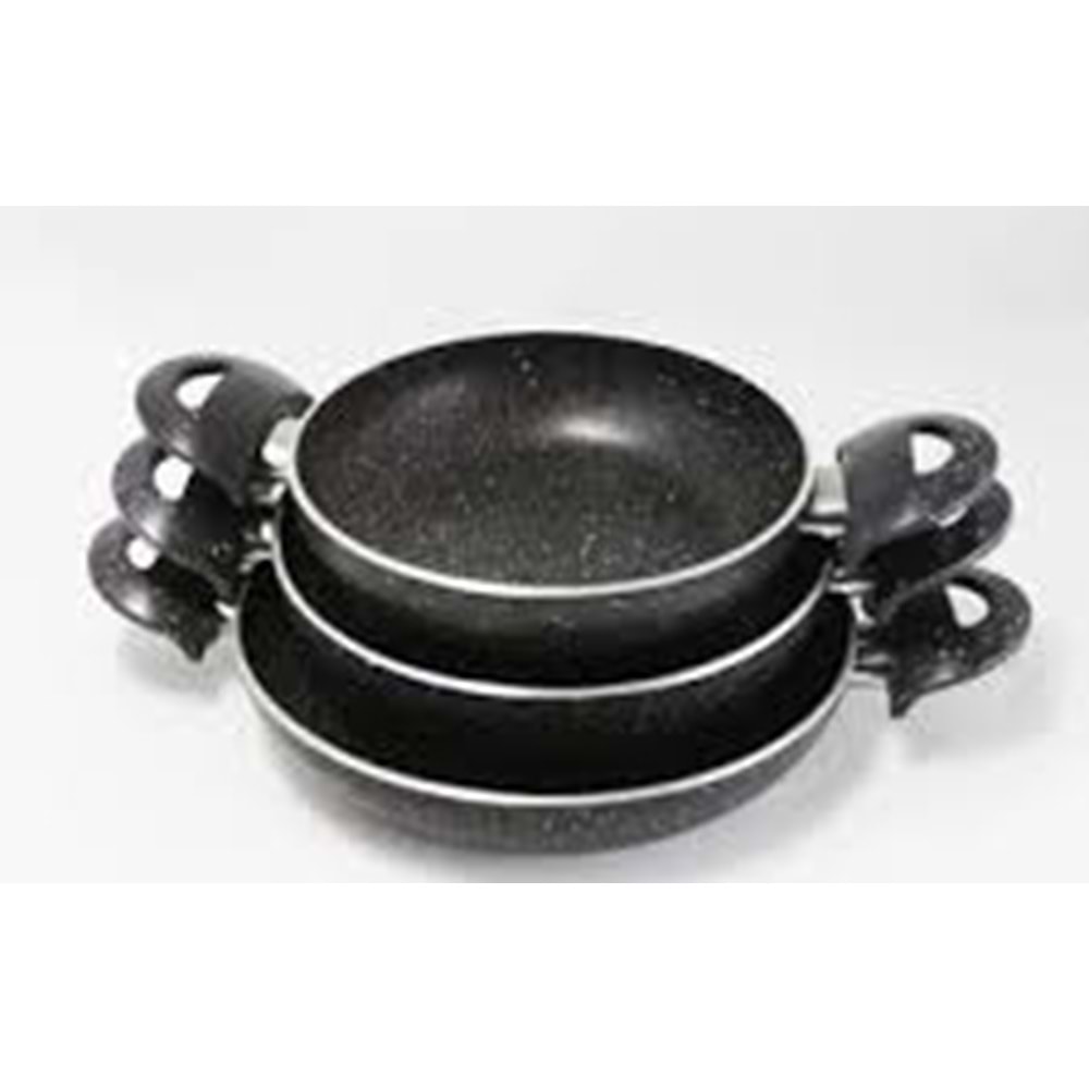 ÖZEL GRANİT ÇİFT KULP TAVA 18 NO