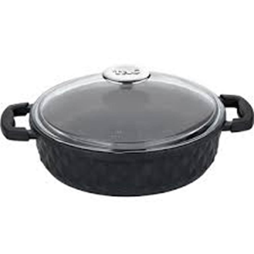 ÖZEL PETEKLİ TEFLON BASIK TENCERE 26 NO