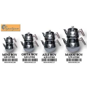 PAPATYAM SATENLİ SUDE ÇAYDANLIK MİNİ