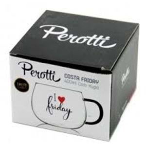 PEROTTİ CAM KUPA COSTA 400ML