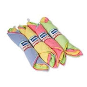 MİKROFİBER TEMİZLİK BEZİ OVERLOKLU 4LÜ*2OLİ