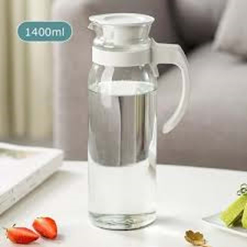 HEVVOR CAM SÜRAHİ 1400ML