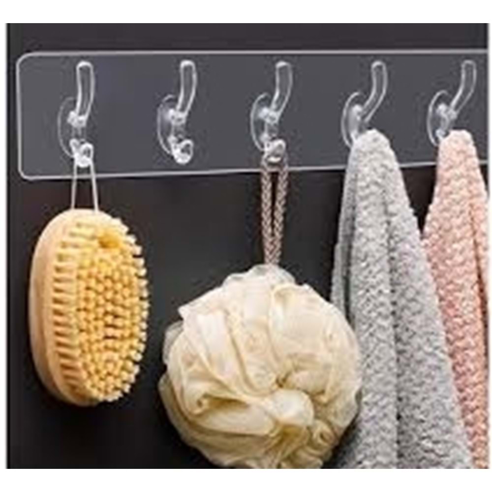 YAPIŞKANLI ŞEFFAF ASKI