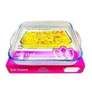 BORART ANTRASİT BÜYÜK PETEK KARE TEPSİ 45496*6