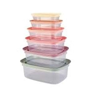 6LI SAKLAMA KABI TERS KAPAK ŞEFAF