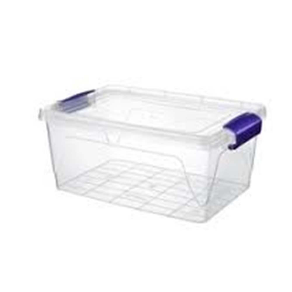 HOBİ BOX YATAY KİLİTLİ SAKLAMA KABI 3LT