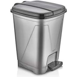 2NO KARE PEDALLI ÇÖP KOVA-10LT İÇ KOVASIZ MRD149*8