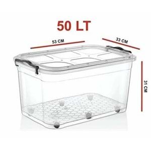 MERDEM 9NO KİLER SAKLAMA KABI 50LT MRD019*6