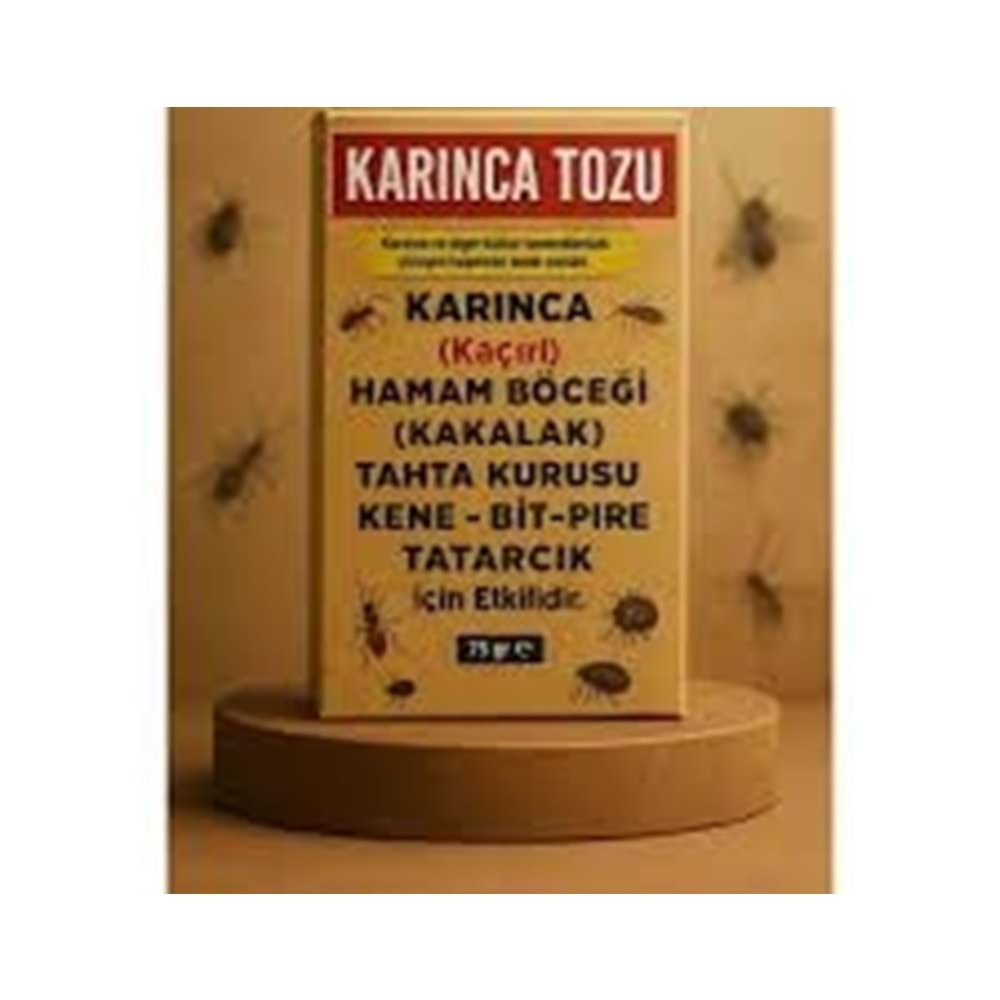 KARINCA TOZU 75GR(HAMAM BÖC.KENE-BİT-PİRE)